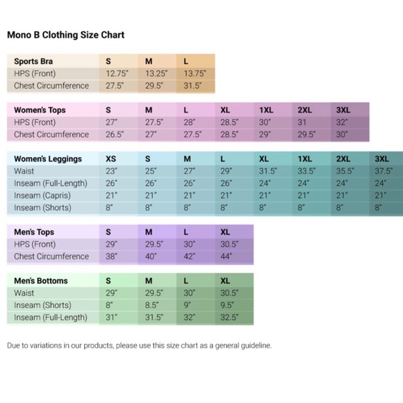 NWT Mono B Tricolor Leggings - Picture 9 of 9